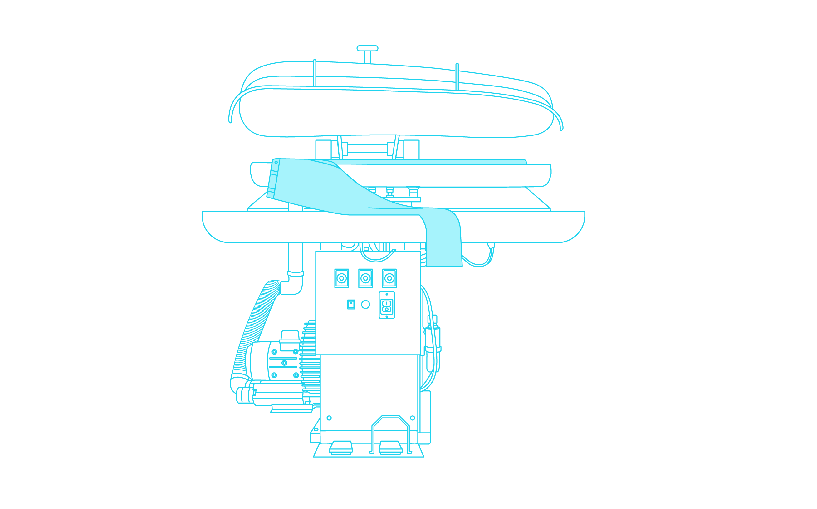 Professional pants press machine